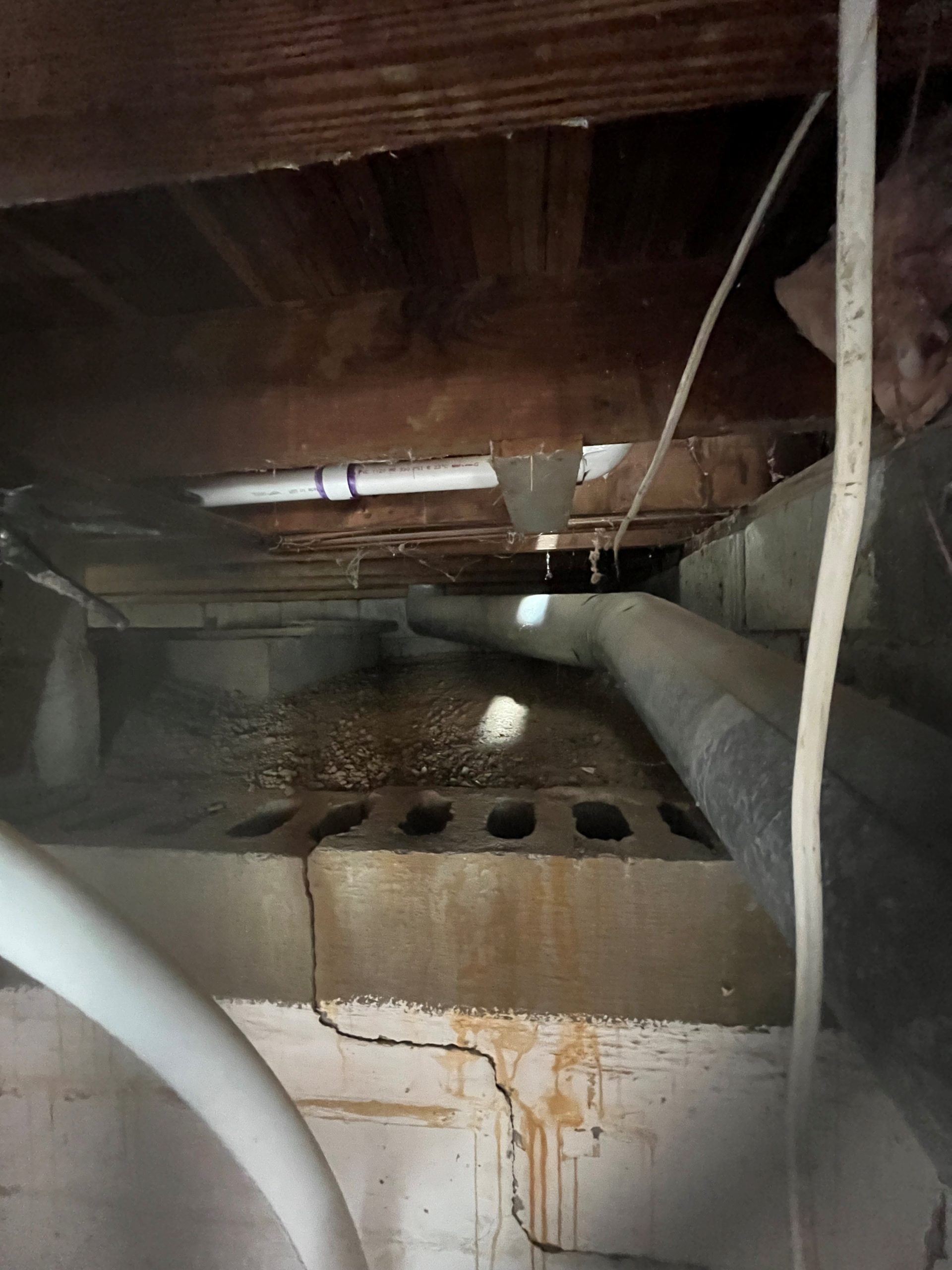 Crawl Space Before Repair Example 3
