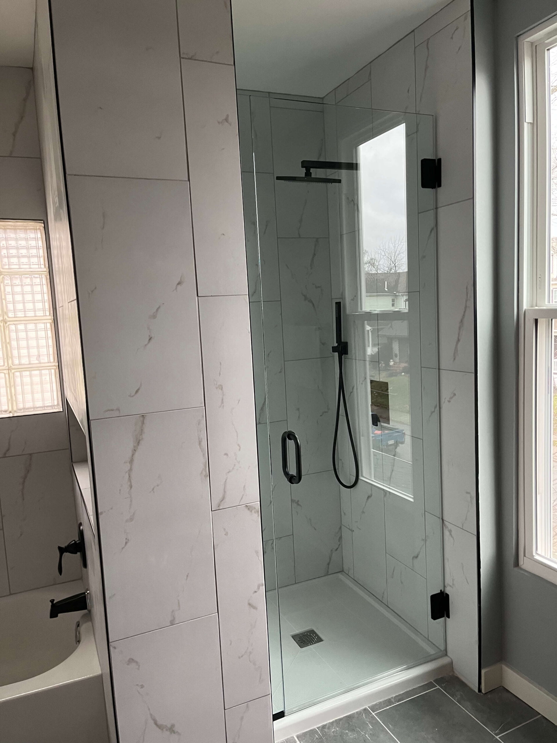 basement bathroom finishing