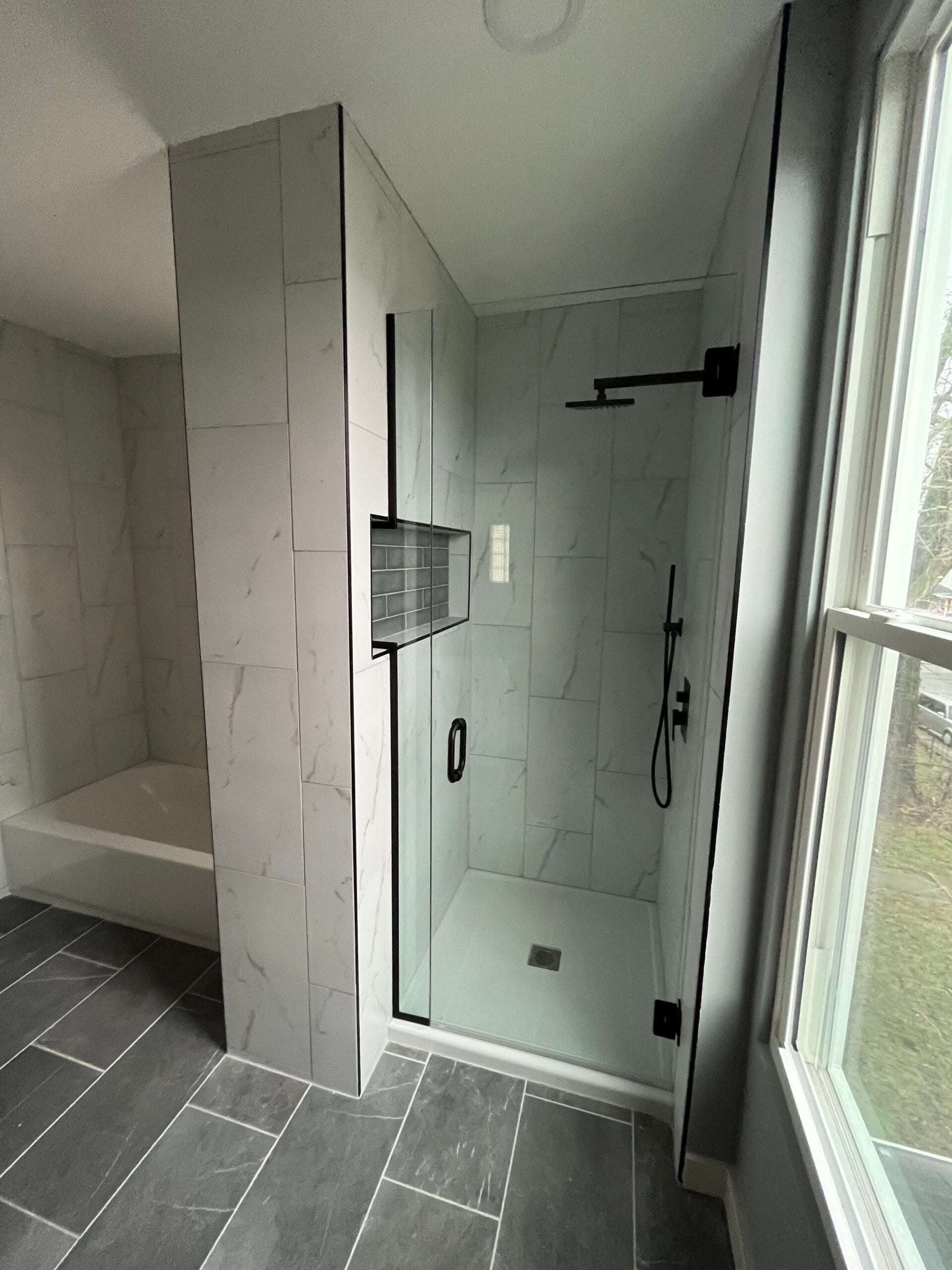 basement bathroom finishing