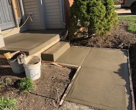 finished concrete