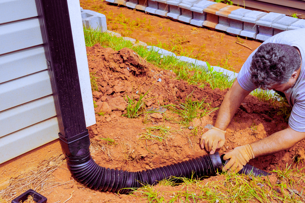 installing drain extension